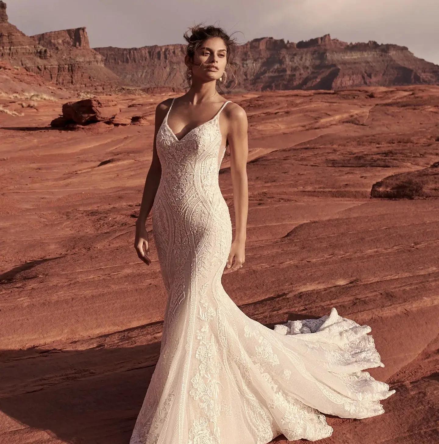 A Guide To Fit and Flare Wedding Dresses Image
