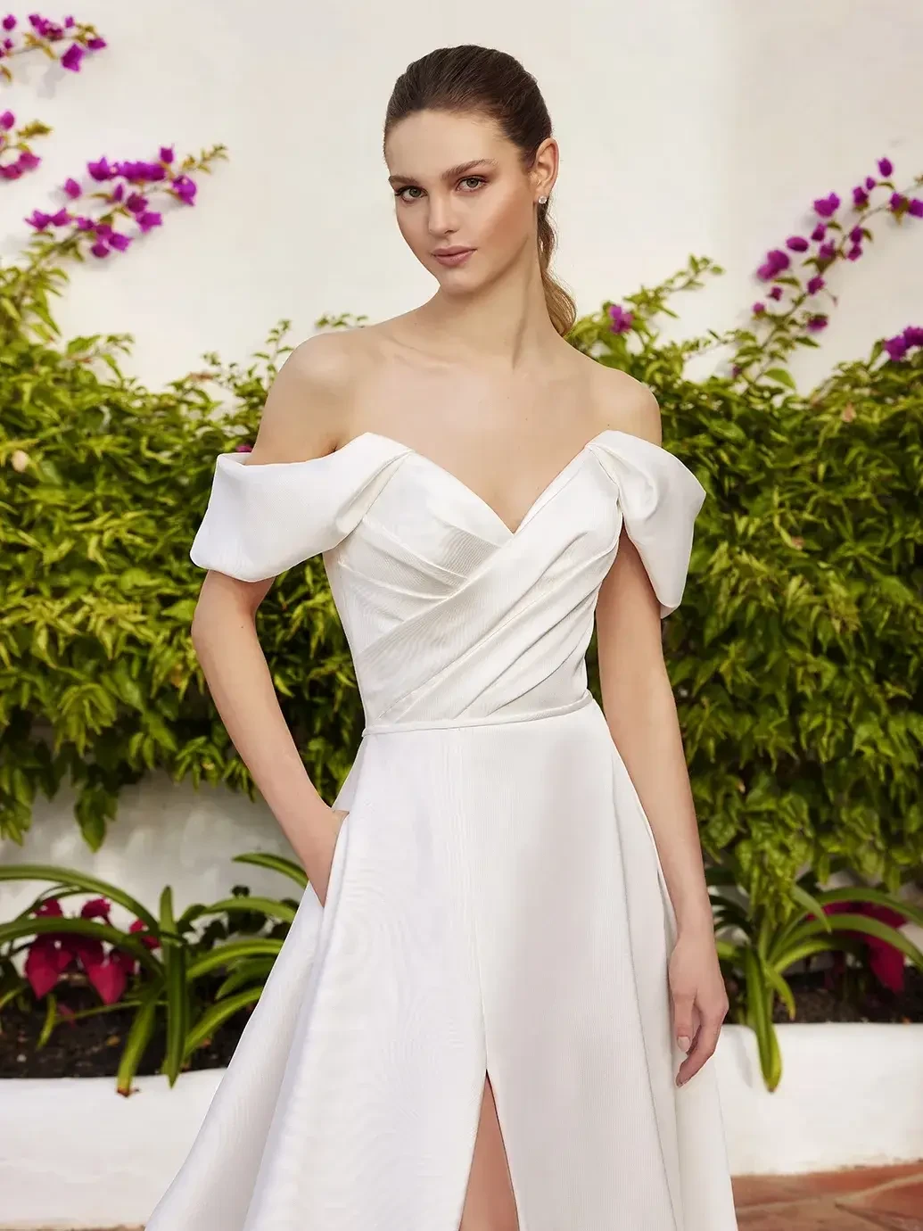 From Runway to Aisle: Off-the-Shoulder Necklines Brides Are Saying Yes To Image