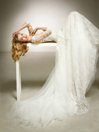 Pronovias Dalina #3 Off White thumbnail