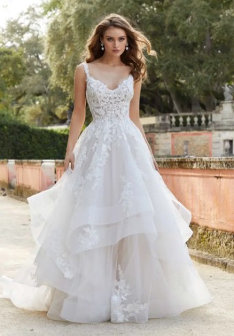 Morilee 2470 #4 Ivory/Champagne/Honey thumbnail