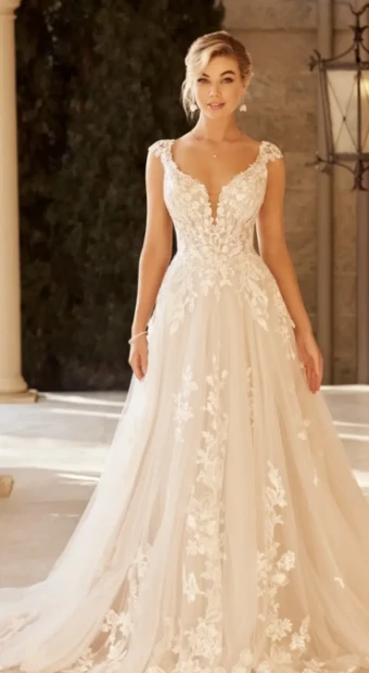 Sophia Tolli Y3107 #5 Ivory thumbnail