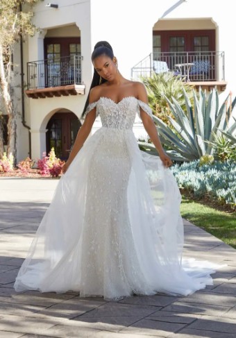Morilee 2537 #2 Ivory/Prosecco/Honey thumbnail