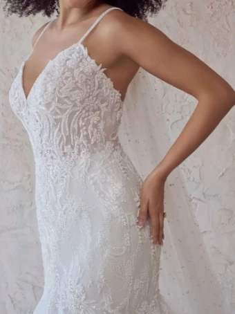 Maggie Sottero GEDDES 22MS947 #1 Ivory over Nude (gown with Natural Illusion) thumbnail