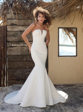 Maggie Sottero MARSHA (23RS680A01) #0 default Ivory (gown with Natural Illusion) thumbnail