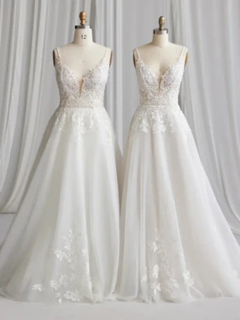 Maggie Sottero LIZZY (23RK684A01) #6 default Ivory over Pearl (gown with Natural Illusion) thumbnail