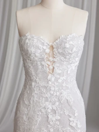 Maggie Sottero KENSINGTON (23SC672A01) #4 Ivory over Soft Nude (gown with Natural Illusion) thumbnail