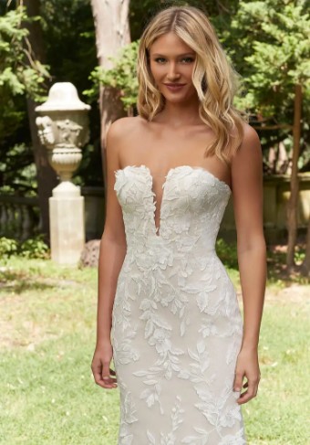 Morilee 4160 #4 Ivory/Champagne/Honey thumbnail