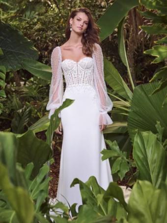 Maggie Sottero DORITTE (24MB163A01) #0 default Ivory (gown with Natural Illusion) thumbnail