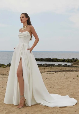Morilee 15054 #7 Ivory thumbnail