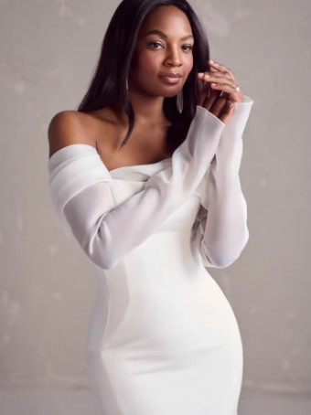 Maggie Sottero ANNIKA (24SS168A01) #2 All Diamond White thumbnail