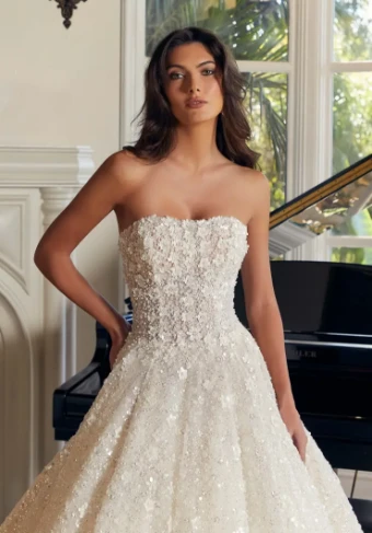 Morilee 1370 #4 Ivory/Honey thumbnail