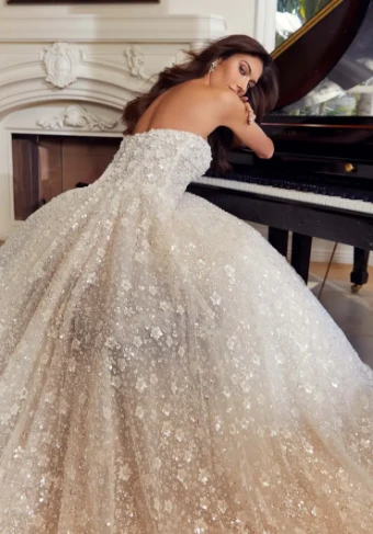 Morilee 1370 #2 Ivory/Honey thumbnail