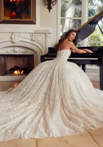 Morilee 1370 #1 Ivory/Honey thumbnail