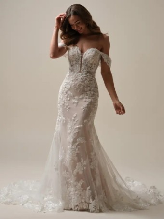 Maggie Sottero TEGAN (25RK291A01 - Unlined bodice) #3 All Ivory thumbnail