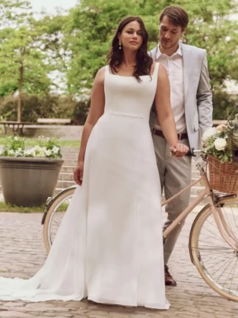 Maggie Sottero OLIVIANNA (25RS309A01 - Straight waist) #0 default All Ivory thumbnail