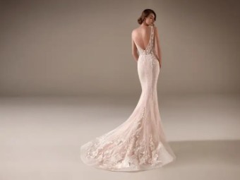 Pronovias Chimamanda #1 off white/pink thumbnail