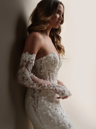 Maggie Sottero TWILIGHT (25SS330A01 - Unlined bodice) #0 default Ivory thumbnail