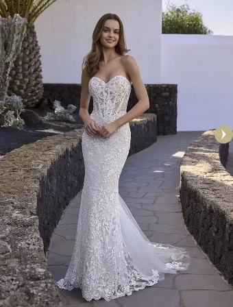 Love by Enzoani Estrella #5 ivory/sand/nude thumbnail