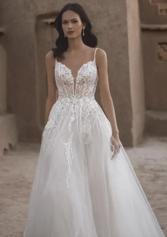 Blue by Enzoani Tillie #5 ivory/sand/nude thumbnail