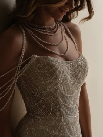 Maggie Sottero CONSTANCE (25SS348A01) #0 default Ivory/Silver Accent over Soft Nude (gown with Natural Illusion) thumbnail