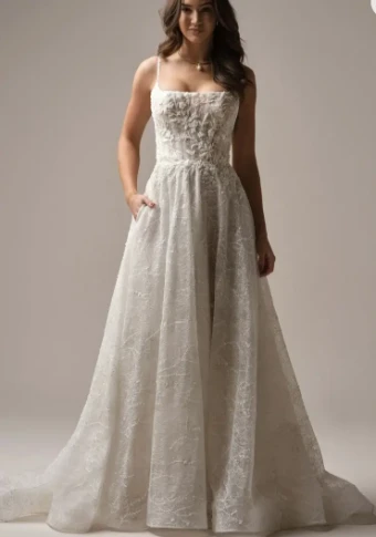 Maggie Sottero SALVADORA (25MK935A01) #0 default Ivory Silver/Whisper Blush thumbnail