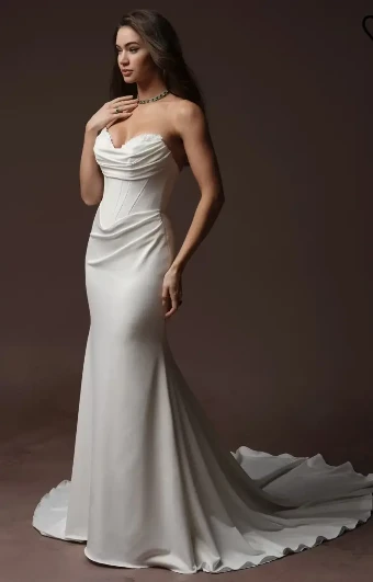 Maggie Sottero Justina F6MS085A11 #0 default All Ivory thumbnail