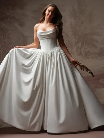 Maggie Sottero VANESSA (F6RN107A01) #2 All Ivory thumbnail