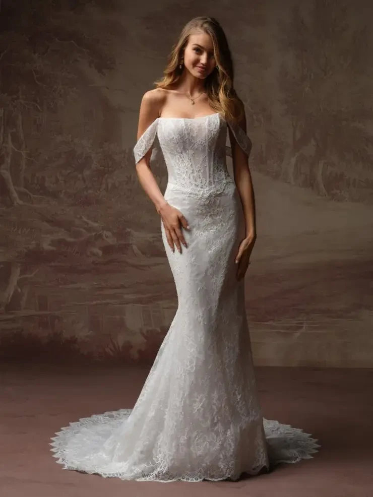 Maggie Sottero SAMIRA (F6RS203A01 - Unlined bodice, Glitter tulle) Default Image