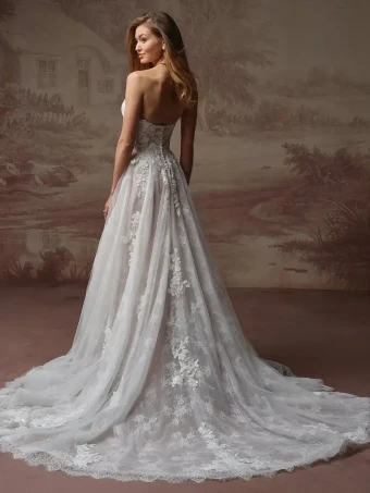 Maggie Sottero HADLEY (F6MB135A01 - Unlined bodice) #2 All Ivory (gown with Ivory Illusion) thumbnail