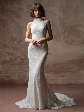 Maggie Sottero ANYA (F6MK095A01) #0 default All Ivory (gown with Ivory Illusion) thumbnail