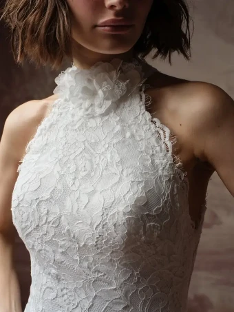 Maggie Sottero ANYA (F6MK095A01) #3 All Ivory (gown with Ivory Illusion) thumbnail