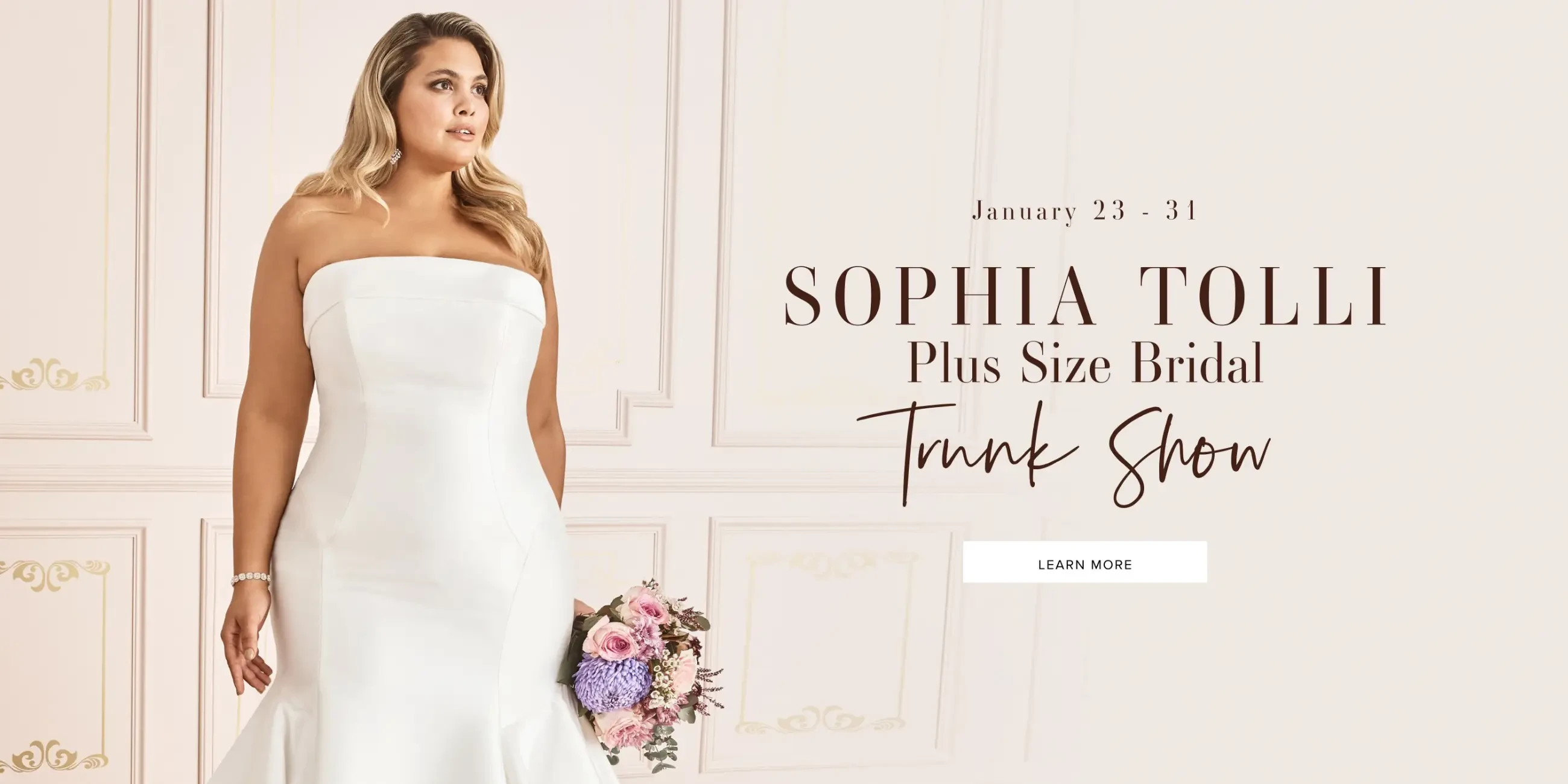 Sophia Tolli Plus Size Bridal Trunk Show