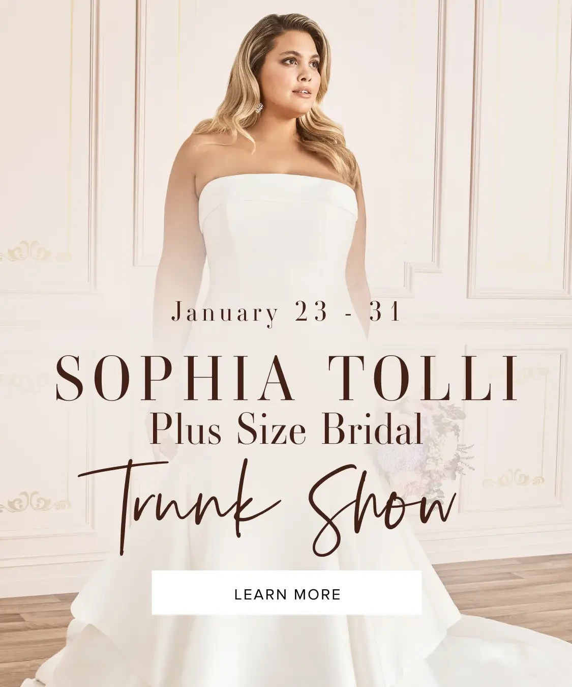 Sophia Tolli Plus Size Bridal Trunk Show