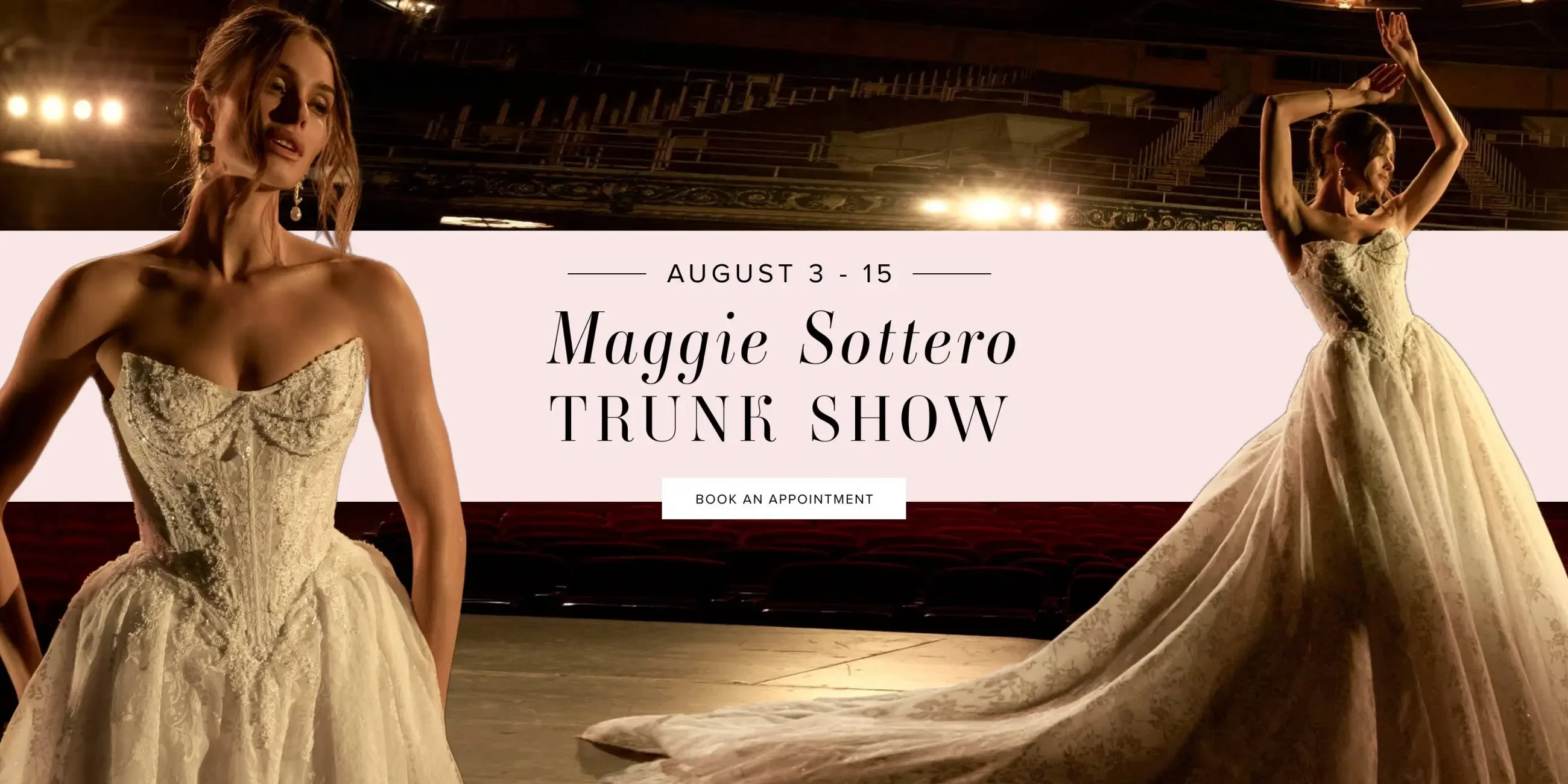 Maggie Sottero Trunk Show banner